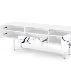 Sideboard - STORYZ - T6 Raven Marble - White