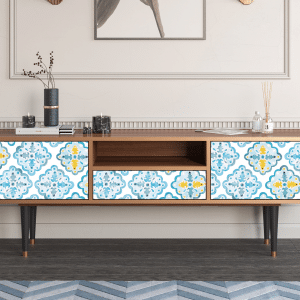 Sideboard - STORYZ - T6 Portugese tiles - Walnut