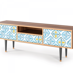 Sideboard - STORYZ - T6 Portugese tiles - Walnut