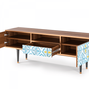 Sideboard - STORYZ - T6 Portugese tiles - Walnut