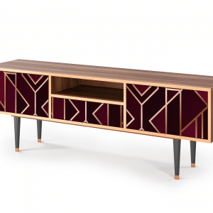 Sideboard - STORYZ - T6 Burgundy Jewelery - Walnut