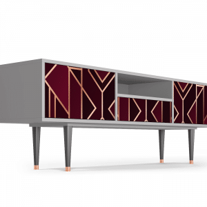Sideboard - STORYZ - T6 Burgundy Jewelery - Grey