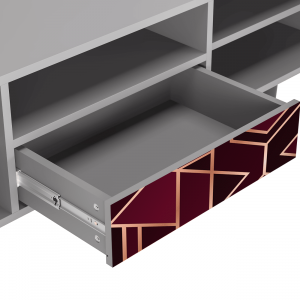 Sideboard - STORYZ - T6 Burgundy Jewelery - Grey