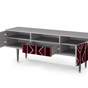 Sideboard - STORYZ - T6 Burgundy Jewelery - Grey