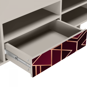 Sideboard - STORYZ - T6 Burgundy Jewelery - Sand
