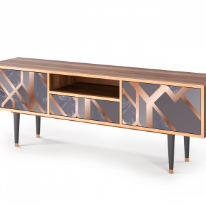 Sideboard - STORYZ - T6 Taupe Anatomy - Walnut