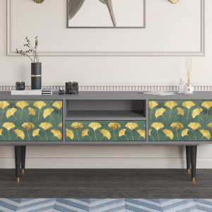Sideboard - STORYZ - T6 Gingko leaves - Grey