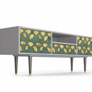 Sideboard - STORYZ - T6 Gingko leaves - Grey