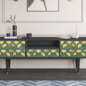 Sideboard - STORYZ - T6 Gingko leaves - Antracite