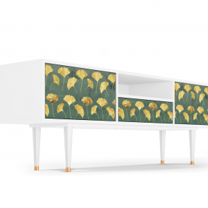 Sideboard - STORYZ - T6 Gingko leaves - White