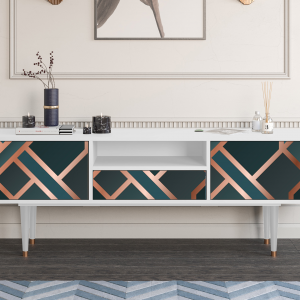 Sideboard - STORYZ - T6 Bronze Crossroad - White
