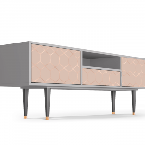 Sideboard - STORYZ - T6 Rose Honeycomb - Grey