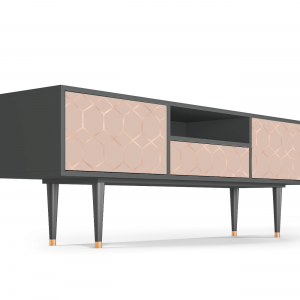 Sideboard - STORYZ - T6 Rose Honeycomb - Antracite