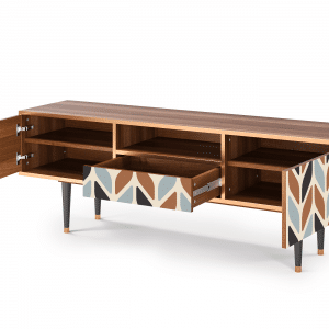 Sideboard - STORYZ - T6 Beige Laure - Walnut