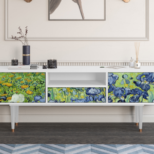 Sideboard - STORYZ - T6 Irises  - White