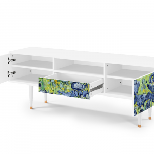 Sideboard - STORYZ - T6 Irises  - White