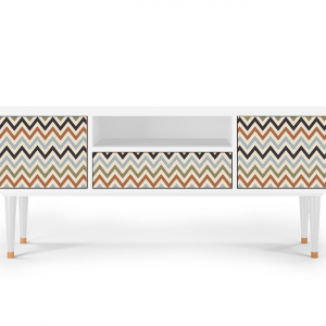 Sideboard - STORYZ - T6 Bright Ripple - White