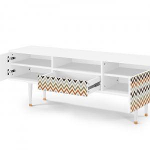 Sideboard - STORYZ - T6 Bright Ripple - White
