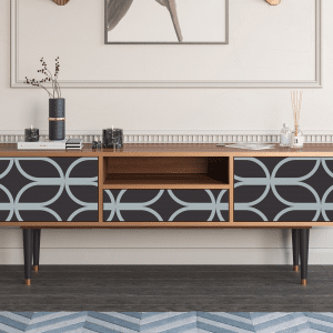 Sideboard - STORYZ - T6 Braided Blue - Walnut