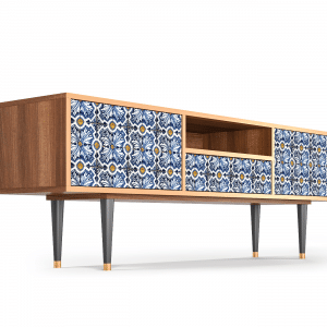 Sideboard - STORYZ - T6 Lovely Cornflowers - Walnut