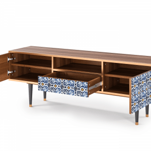 Sideboard - STORYZ - T6 Lovely Cornflowers - Walnut