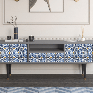 Sideboard - STORYZ - T6 Lovely Cornflowers - Grey
