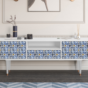 Sideboard - STORYZ - T6 Lovely Cornflowers - White