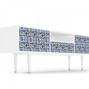 Sideboard - STORYZ - T6 Lovely Cornflowers - White