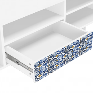 Sideboard - STORYZ - T6 Lovely Cornflowers - White