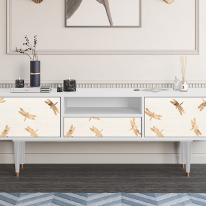 Sideboard - STORYZ - T6 Nude Dragonflies - White