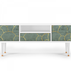 Sideboard - STORYZ - T6 Magnificent Water Lily - White