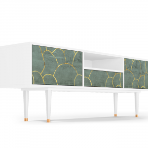 Sideboard - STORYZ - T6 Magnificent Water Lily - White