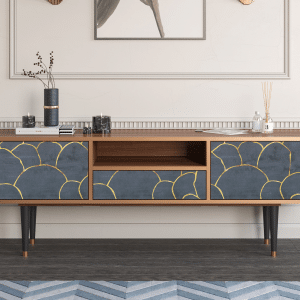 Sideboard - STORYZ - T6 Blue Lagoon - Walnut