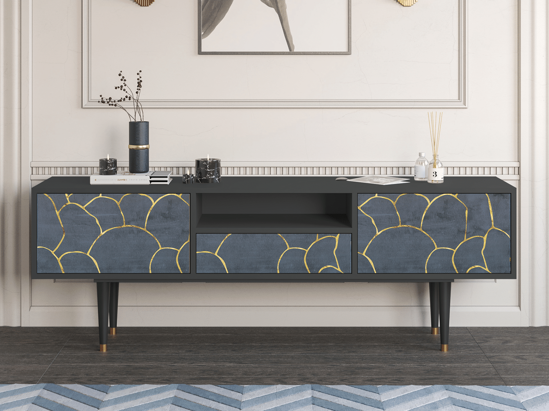 Sideboard - STORYZ - T6 Blue Lagoon - Antracite Sideboard - STORYZ - T6 Blue Lagoon - Antracite