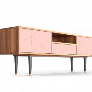 Sideboard - STORYZ - T6 Rose Quartz - Walnut