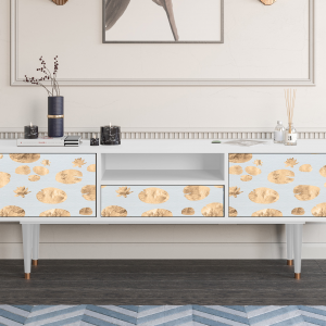 Sideboard - STORYZ - T6 Blue Giraffe - White