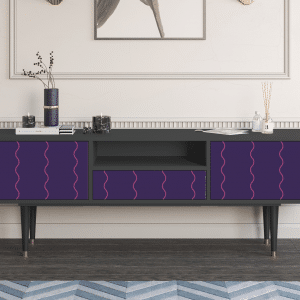 Sideboard - STORYZ - T6 Grape Maccaroni - Antracite