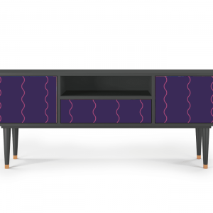 Sideboard - STORYZ - T6 Grape Maccaroni - Antracite