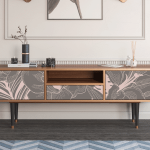 Sideboard - STORYZ - T6 Issabelline Flower - Walnut