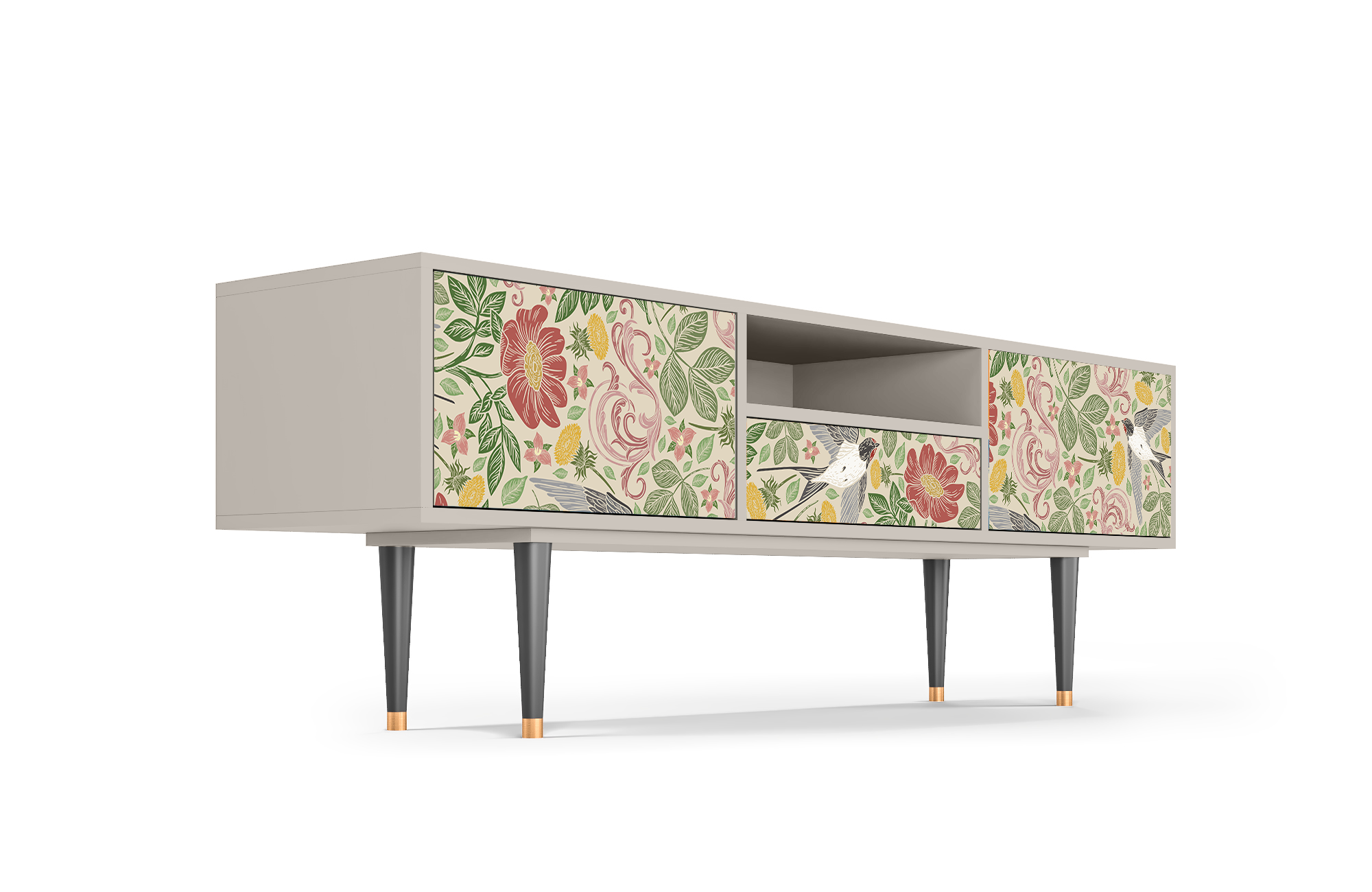 Sideboard – STORYZ – T6 Spring Swallow – Sand Sideboard - STORYZ - T6 Spring Swallow - Sand