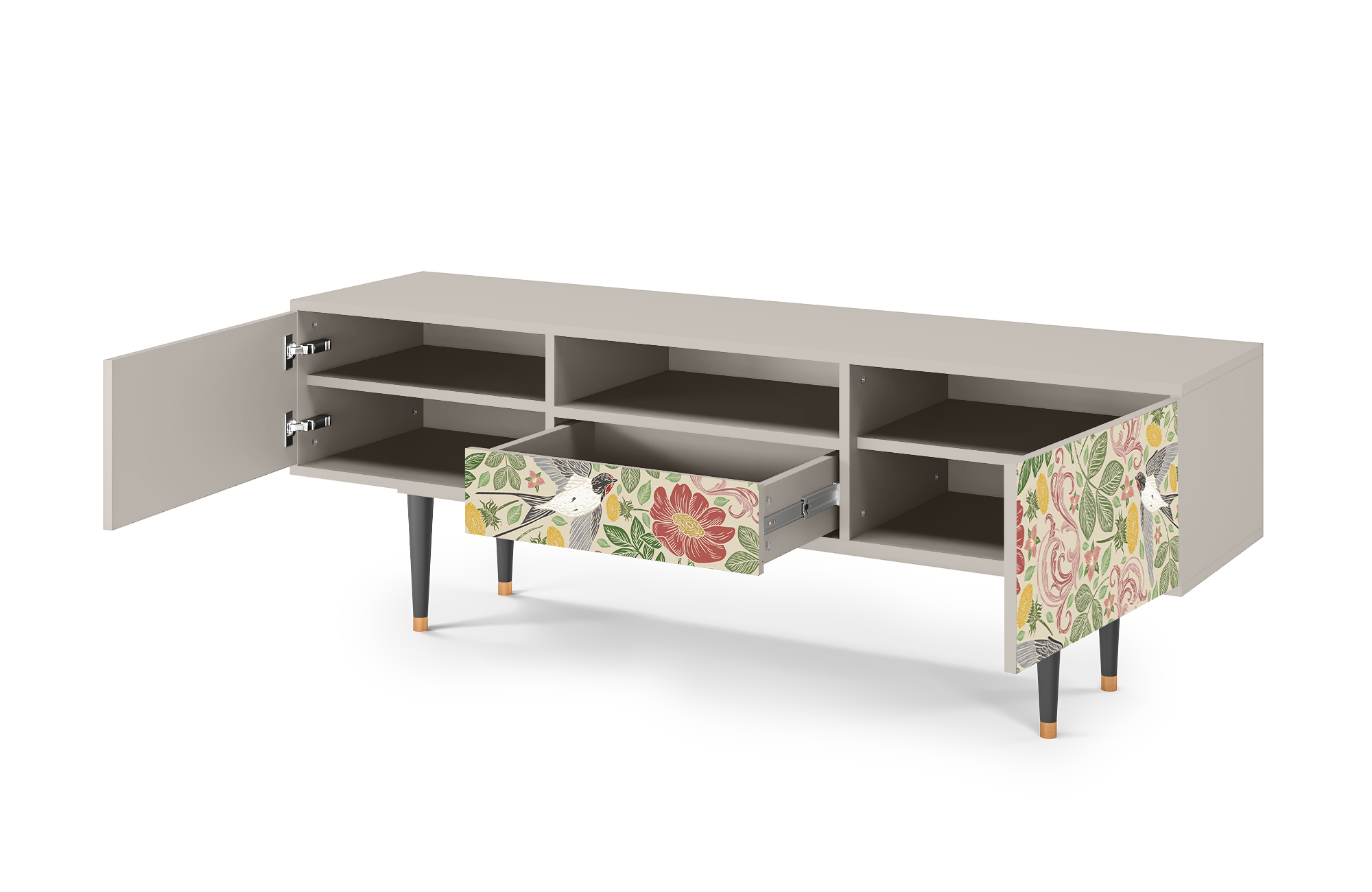 Sideboard – STORYZ – T6 Spring Swallow – Sand Sideboard - STORYZ - T6 Spring Swallow - Sand