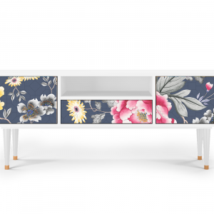 Sideboard - STORYZ - T6 Dark Flower Bed - White