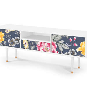 Sideboard - STORYZ - T6 Dark Flower Bed - White