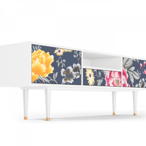 Sideboard - STORYZ - T6 Dark Flower Bed - White