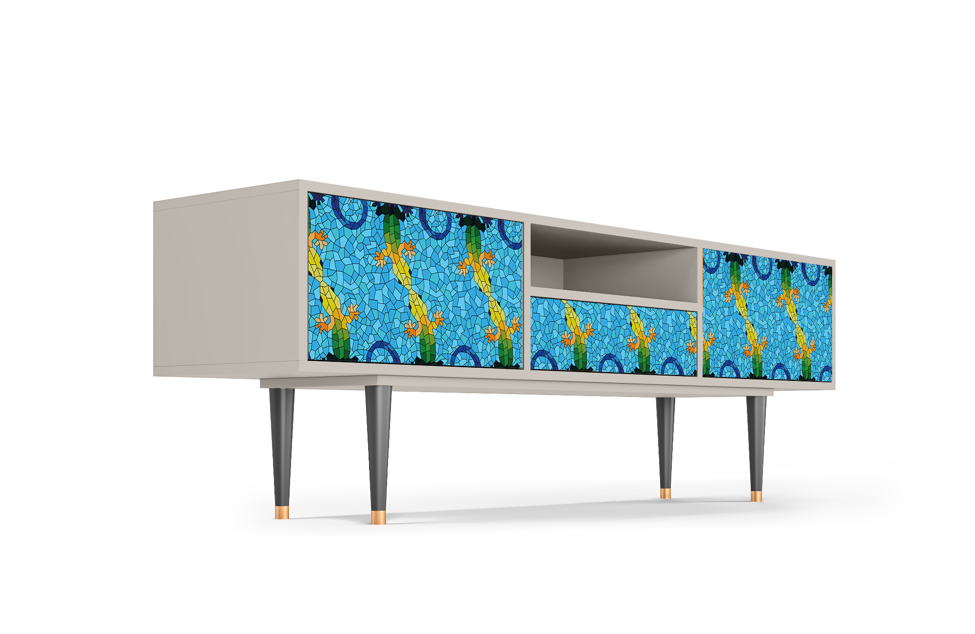 Sideboard – STORYZ – T6 Gaudi’s Lizard – Sand Sideboard - STORYZ - T6 Gaudi's Lizard - Sand