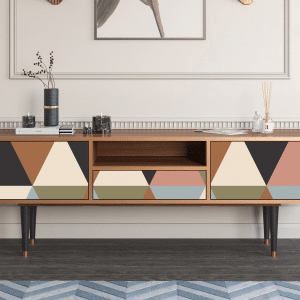 Sideboard - STORYZ - T6 Royal Triangles - Walnut