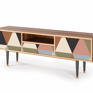 Sideboard - STORYZ - T6 Royal Triangles - Walnut