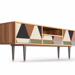 Sideboard - STORYZ - T6 Royal Triangles - Walnut