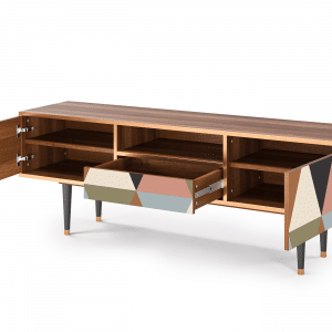 Sideboard - STORYZ - T6 Royal Triangles - Walnut