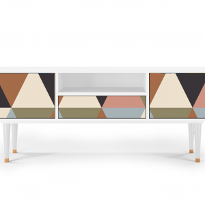 Sideboard - STORYZ - T6 Royal Triangles - White